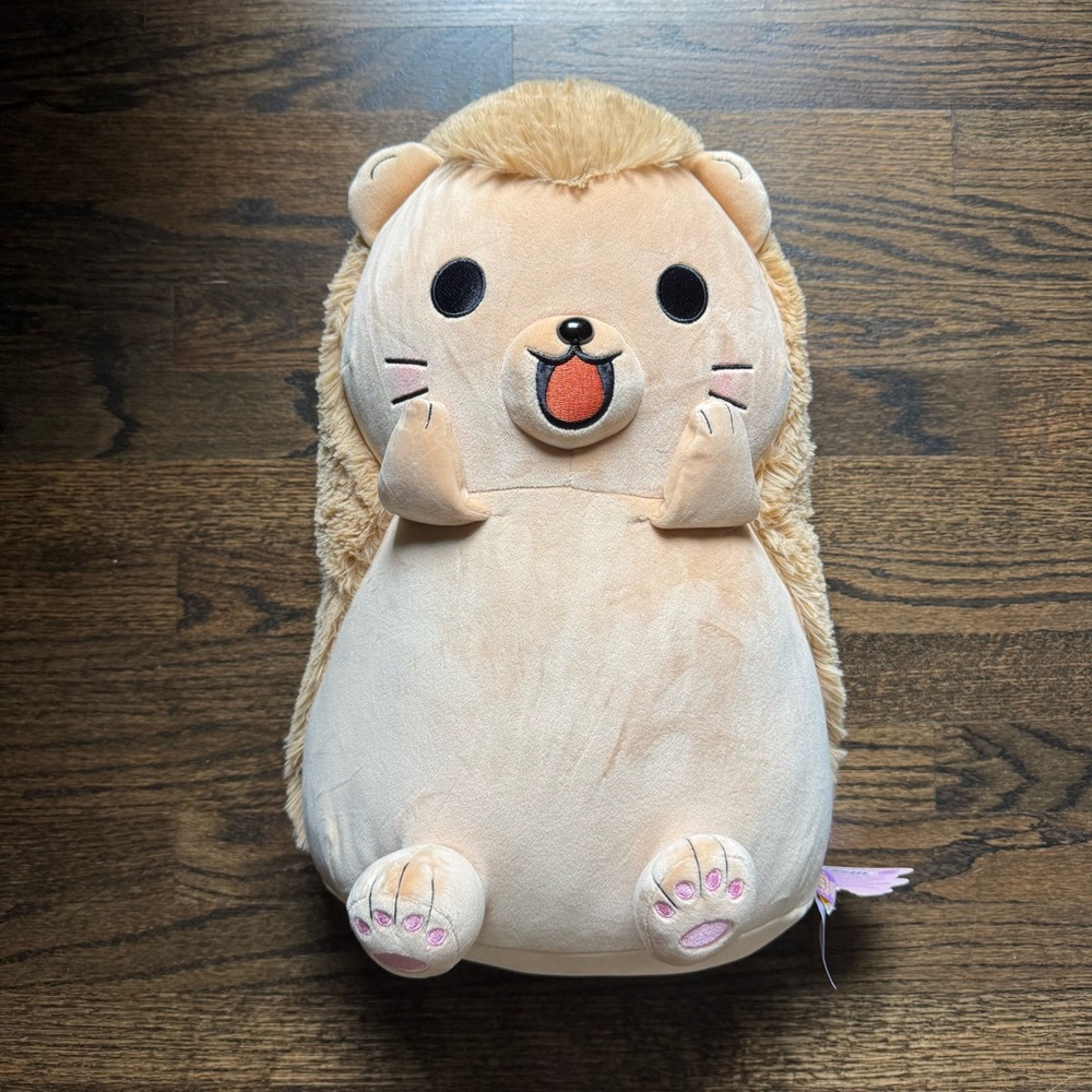 HoneyMaru Hedgehog Plush Stuffed Animal 18" | NWT